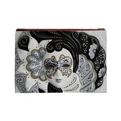 Venetian Mask Cosmetic Bag (Large) from ArtsNow.com Back