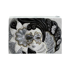 Venetian Mask Cosmetic Bag (Large) from ArtsNow.com Back