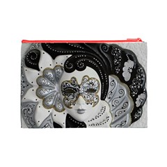 Venetian Mask Cosmetic Bag (Large) from ArtsNow.com Back