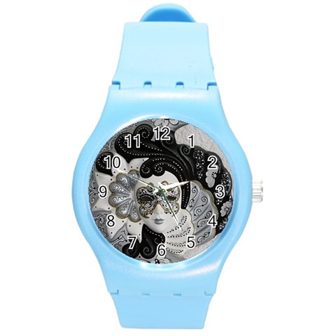 Venetian Mask Plastic Sport Watch (Medium) from ArtsNow.com Front