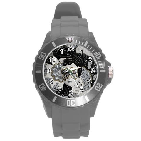 Venetian Mask Plastic Sport Watch (Large) from ArtsNow.com Front