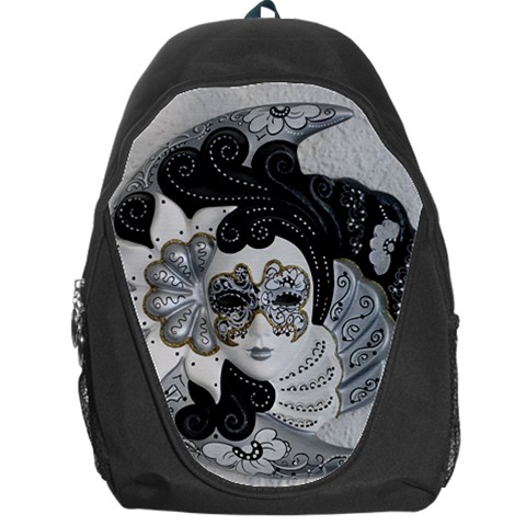 Venetian Mask Backpack Bag from ArtsNow.com Front