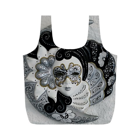 Venetian Mask Reusable Bag (M) from ArtsNow.com Front