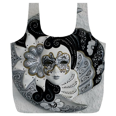 Venetian Mask Reusable Bag (XL) from ArtsNow.com Front