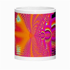 Magenta Boardwalk Carnival, Abstract Ocean Shimmer Morph Mug from ArtsNow.com Center