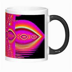 Magenta Boardwalk Carnival, Abstract Ocean Shimmer Morph Mug from ArtsNow.com Right