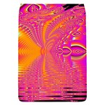 Magenta Boardwalk Carnival, Abstract Ocean Shimmer Removable Flap Cover (Small)