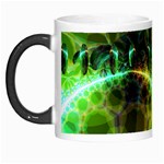 Dawn Of Time, Abstract Lime & Gold Emerge Morph Mug