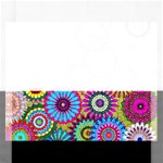 Psychedelic Flowers Jigsaw Puzzle (Rectangle)