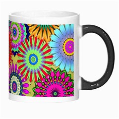 Psychedelic Flowers Morph Mug from ArtsNow.com Right