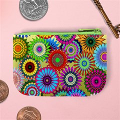 Psychedelic Flowers Coin Change Purse from ArtsNow.com Back