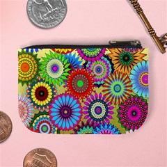 Psychedelic Flowers Coin Change Purse from ArtsNow.com Back