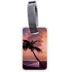 Sunset At The Beach Luggage Tag (One Side)