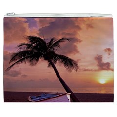 Sunset At The Beach Cosmetic Bag (XXXL) from ArtsNow.com Front