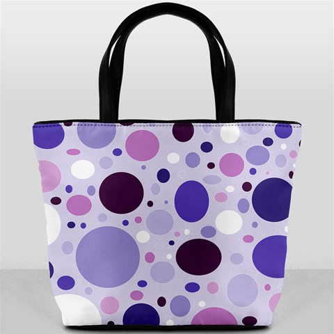 Passion For Purple Bucket Handbag from ArtsNow.com Back