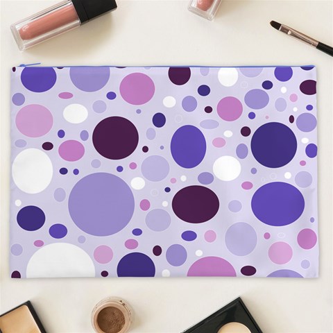 Passion For Purple Cosmetic Bag (XXL) from ArtsNow.com Front