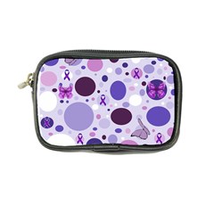 Purple Awareness Dots Coin Purse from ArtsNow.com Front