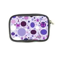 Purple Awareness Dots Coin Purse from ArtsNow.com Back