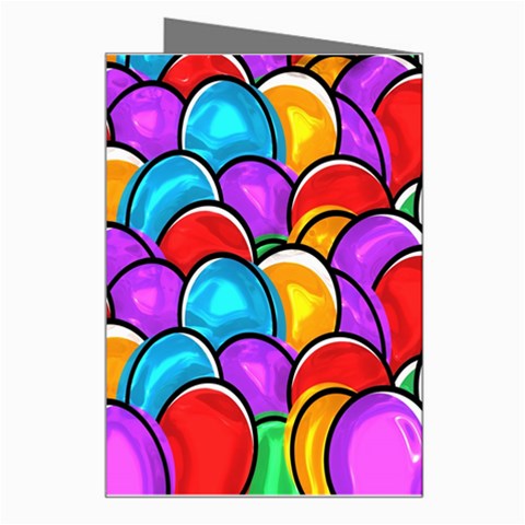 Colored Easter Eggs Greeting Card from ArtsNow.com Right