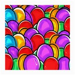 Colored Easter Eggs Glasses Cloth (Medium)