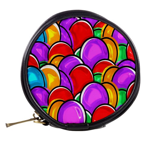 Colored Easter Eggs Mini Makeup Case from ArtsNow.com Back