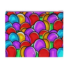 Colored Easter Eggs Cosmetic Bag (XL) from ArtsNow.com Back