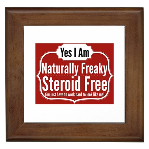 Naturally Freaky Framed Tile from ArtsNow.com Front