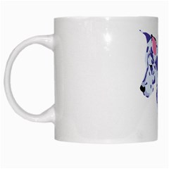 Great Dane White Mug from ArtsNow.com Left