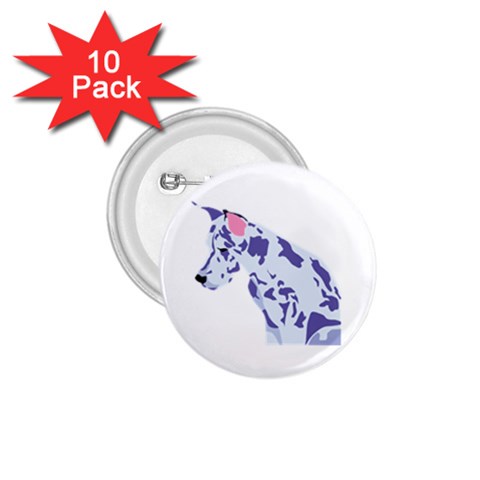 Great Dane 1.75  Button (10 pack)  from ArtsNow.com Front