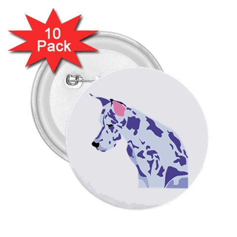 Great Dane 2.25  Button (10 pack) from ArtsNow.com Front