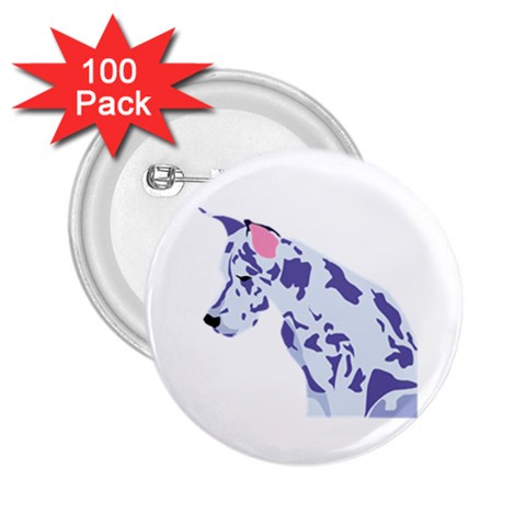 Great Dane 2.25  Button (100 pack) from ArtsNow.com Front