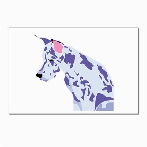 Great Dane Postcards 5  x 7  (Pkg of 10) from ArtsNow.com Front