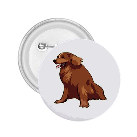 Irish Setter 2.25  Button from ArtsNow.com Front