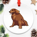 Irish Setter Ornament (Round)