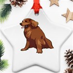 Irish Setter Ornament (Star)