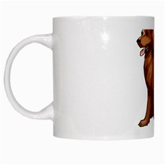 Irish Setter White Mug from ArtsNow.com Left