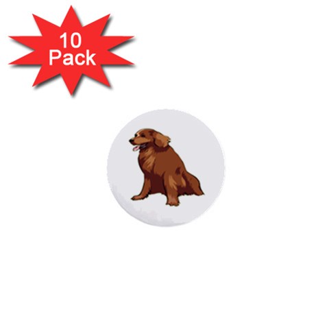 Irish Setter 1  Mini Button (10 pack)  from ArtsNow.com Front