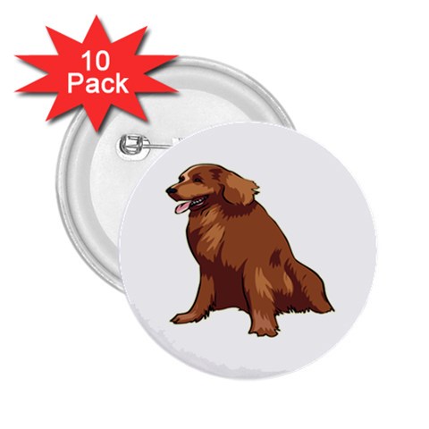 Irish Setter 2.25  Button (10 pack) from ArtsNow.com Front