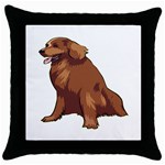 Irish Setter Throw Pillow Case (Black)