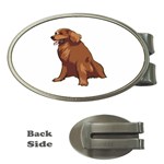 Irish Setter Money Clip (Oval)