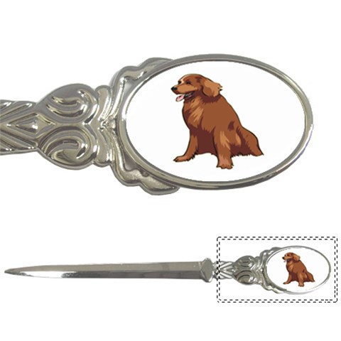 Irish Setter Letter Opener from ArtsNow.com Front