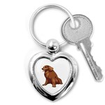 Irish Setter Key Chain (Heart)