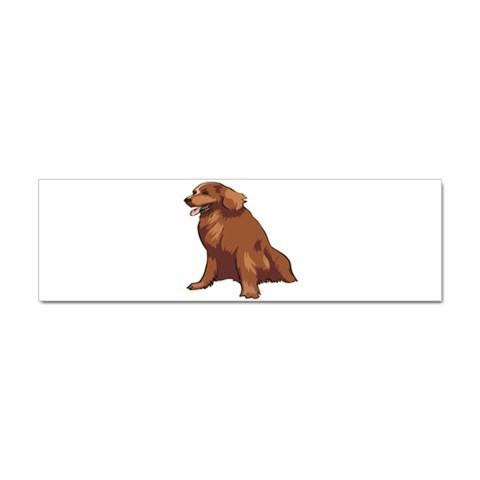 Irish Setter Sticker (Bumper) from ArtsNow.com Front