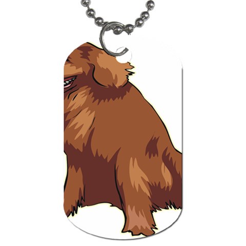 Irish Setter Dog Tag (Two Sides) from ArtsNow.com Back