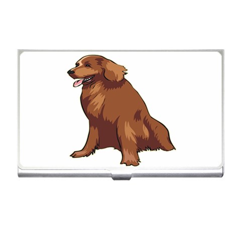 Irish Setter Business Card Holder from ArtsNow.com Front