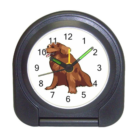 Irish Setter Travel Alarm Clock from ArtsNow.com Front