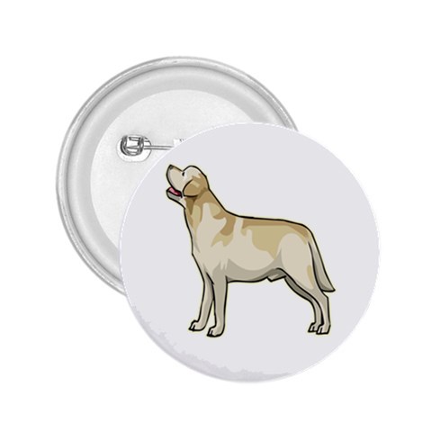 Labrador Retriever 2.25  Button from ArtsNow.com Front