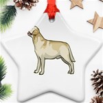 Labrador Retriever Ornament (Star)