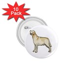 Labrador Retriever 1.75  Button (10 pack) 