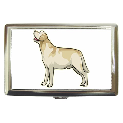 Labrador Retriever Cigarette Money Case from ArtsNow.com Front